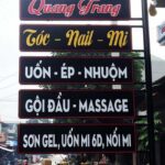 biển quảng cáo vẫy tóc đẹp
