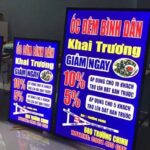 biển bạt đứng quảng cáo đẹp