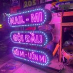 biển vẫy đèn led