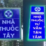 về biển vẫy quầy thuốc tây