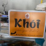 mẫu biển vẫy hình vuông