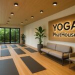 chữ nổi biển yoga