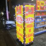 biển hộp đèn đứng
