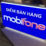 biển hộp đèn mica dán decal