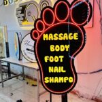 biển led vẫy đứng spa