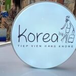hộp đèn mica tròn