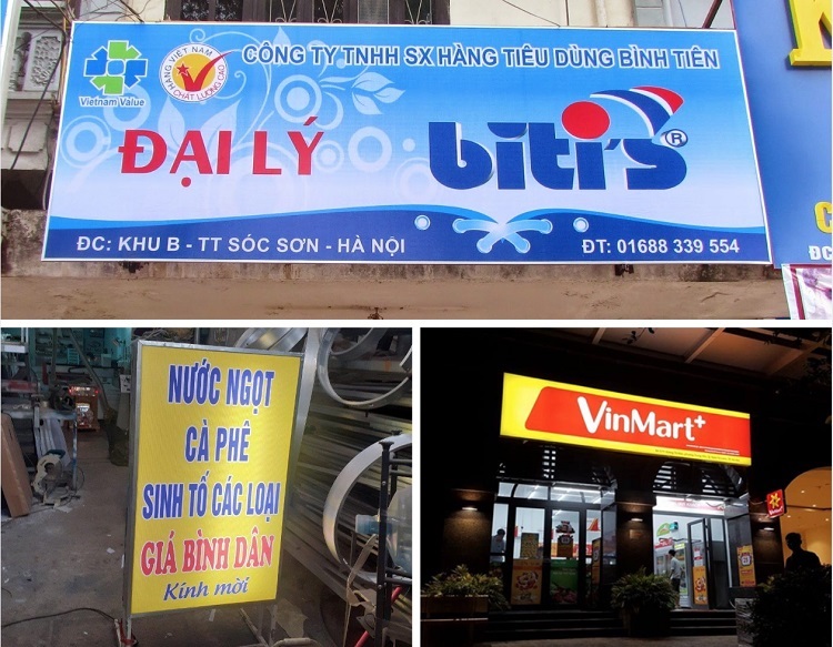 làm bảng hiệu bạt