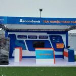 quy trình thiết kế và thi công booth quảng cáo